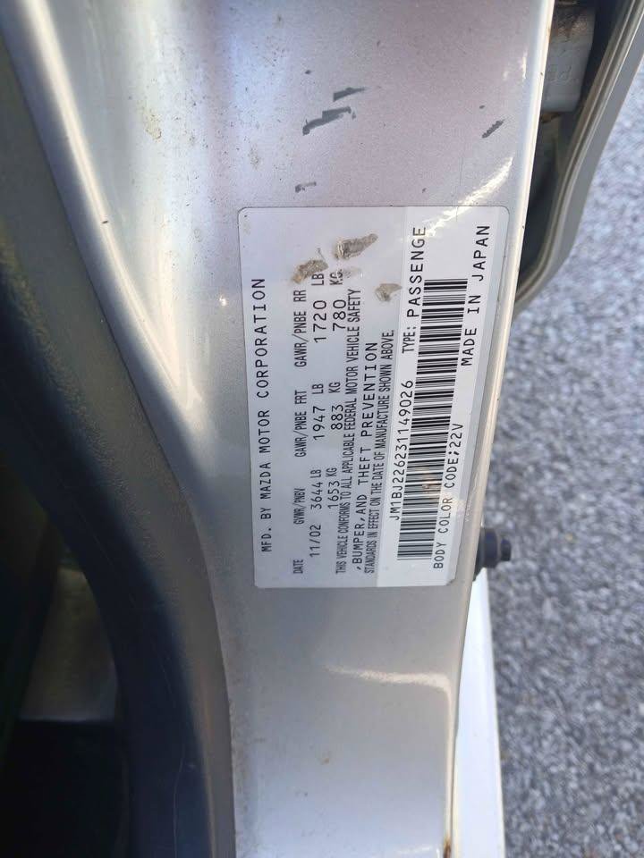 Used 2003 MAZDA Protege FWD image 19