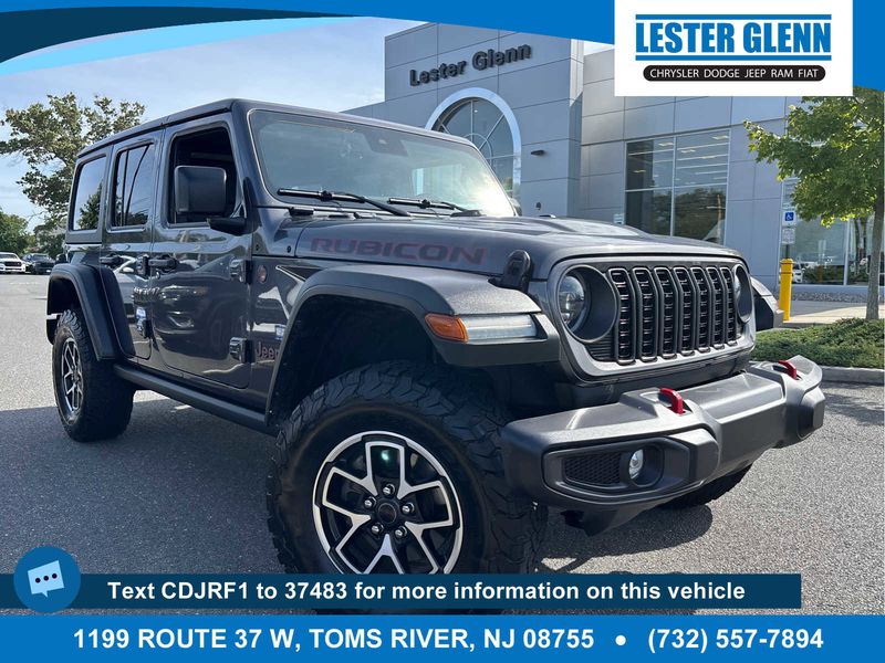Certified 2024 Jeep Wrangler Unlimited Rubicon image 1