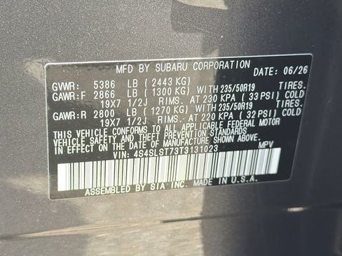 New 2026 Subaru Forester Touring AWD/4WD image 32