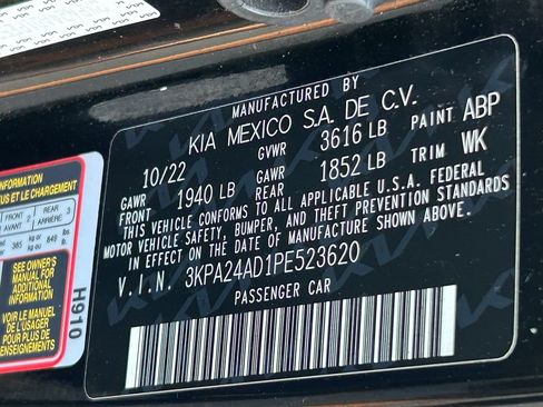 Used 2023 Kia Rio S FWD image 31