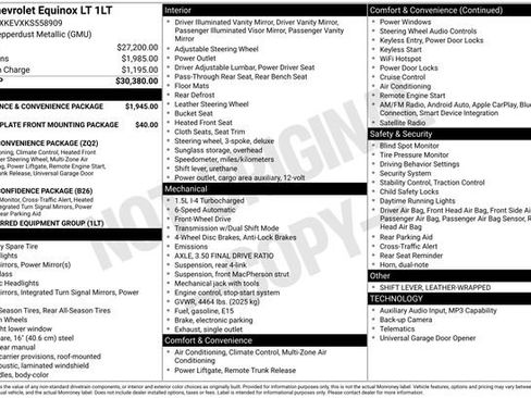 Used 2019 Chevrolet Equinox LT FWD image 30