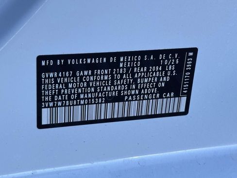 New 2026 Volkswagen Jetta SE image 16