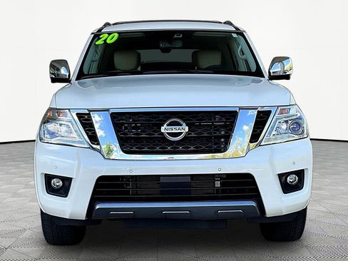Used 2020 Nissan Armada Platinum w/ Captain's Chairs Package image 2