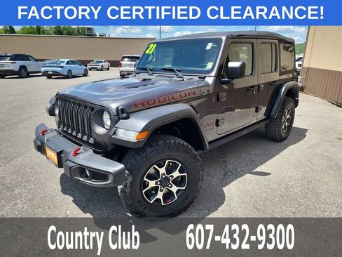 Used 2021 Jeep Wrangler Unlimited Rubicon AWD/4WD image 4