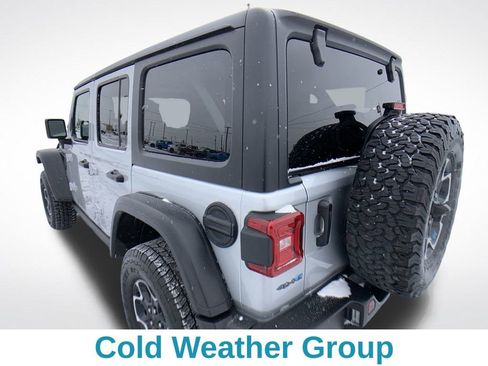 Used 2023 Jeep Wrangler Unlimited Rubicon 4xe w/ Cold Weather Group image 4