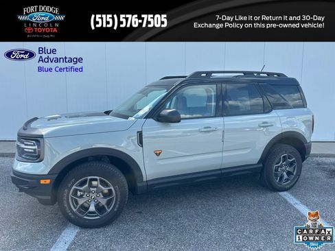 Certified 2023 Ford Bronco Sport Badlands w/ Premium Package AWD/4WD image 1