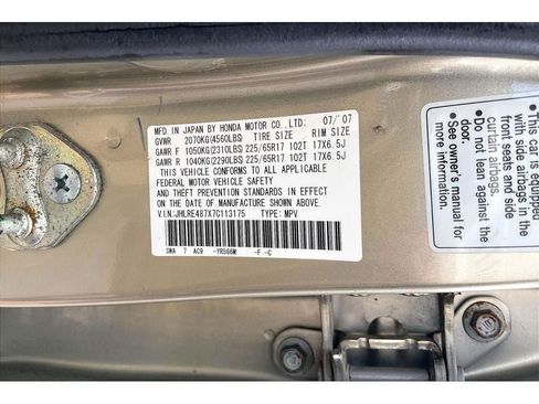 Used 2007 Honda CR-V EX-L image 34