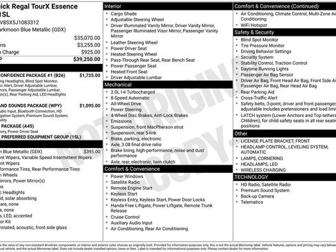 Used 2018 Buick Regal Essence w/ Driver Confidence Package #1 image 36