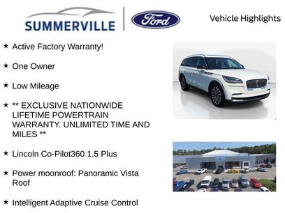 Used 2023 Lincoln Aviator Reserve