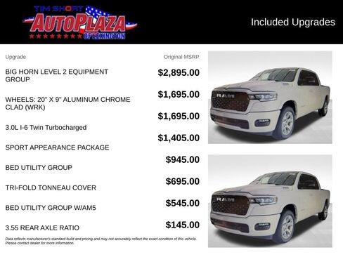 Used 2026 RAM 1500 Big Horn AWD/4WD image 13