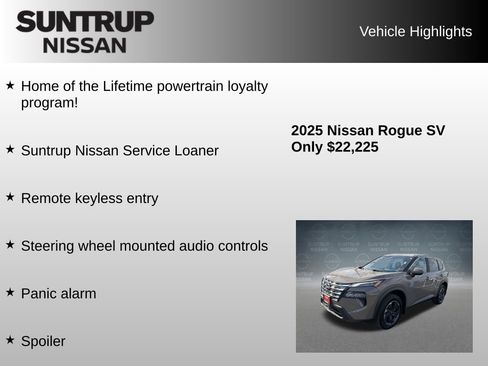 Certified 2025 Nissan Rogue SV FWD image 8