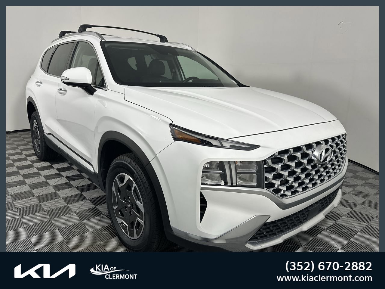 Used 2023 Hyundai Santa Fe Blue AWD/4WD image 1