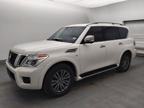 Used 2019 Nissan Armada Platinum w/ Captain's Chairs Package image 2