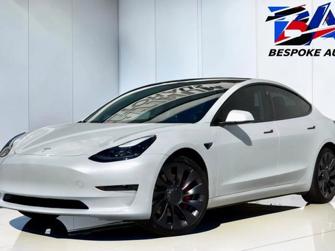 Used 2021 Tesla Model 3 Performance AWD/4WD image 3