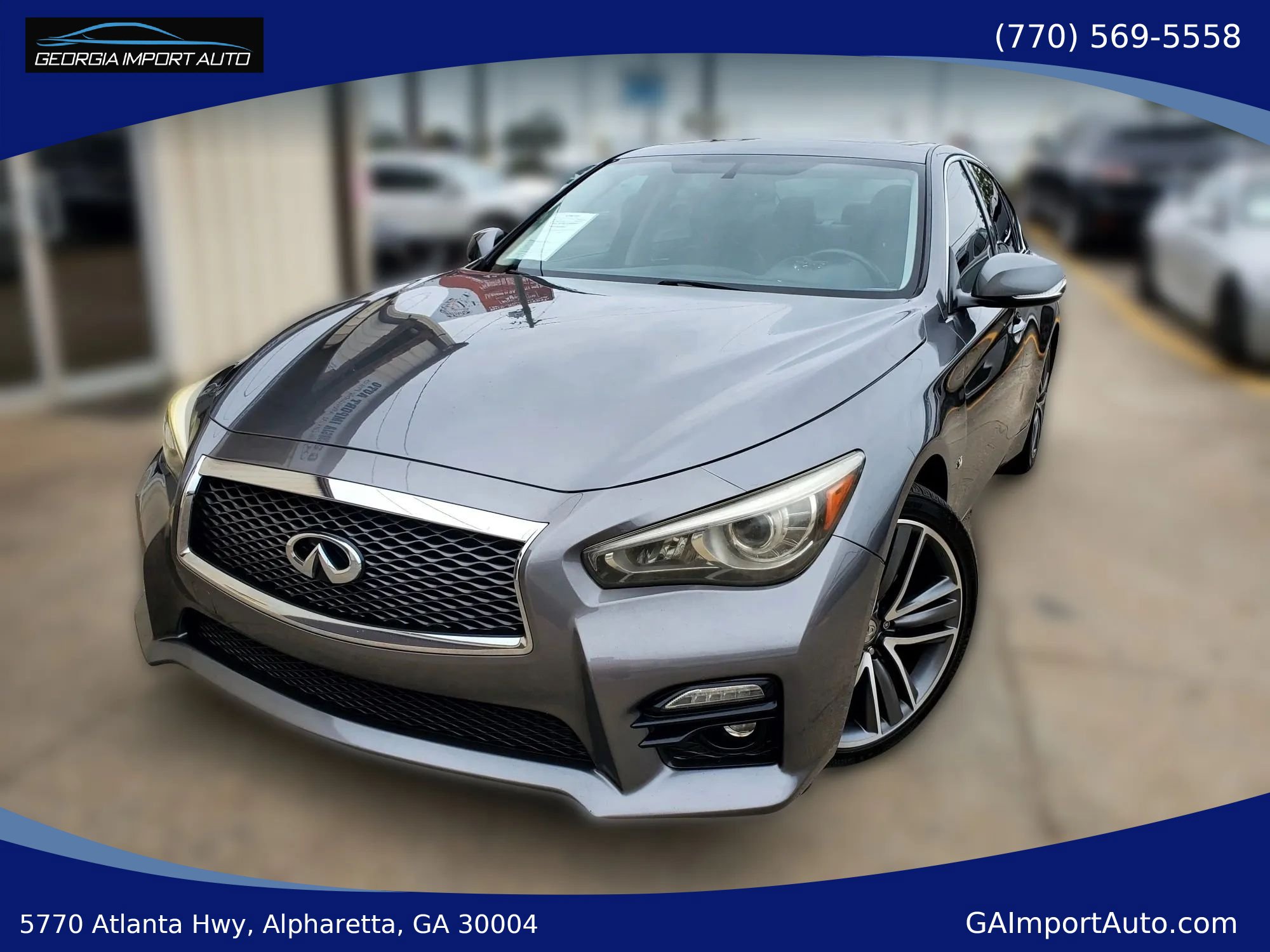 Used 2015 INFINITI Q50 RWD image 1