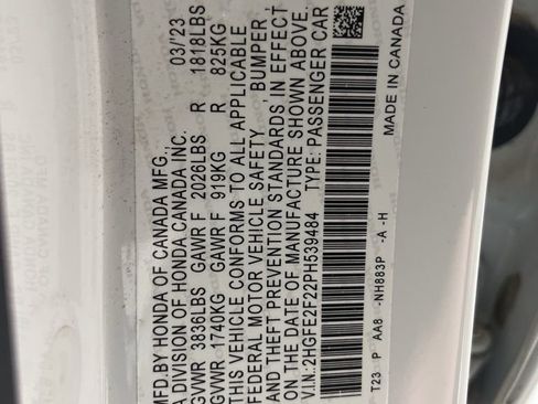 Used 2023 Honda Civic LX image 76