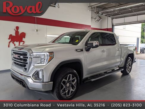 Used 2021 GMC Sierra 1500 SLT w/ SLT Premium Plus Package AWD/4WD image 1