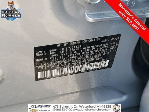Used 2022 Subaru Ascent Onyx Edition AWD/4WD image 35