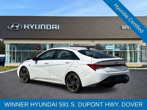 Certified 2023 Hyundai Elantra N Line FWD image 3