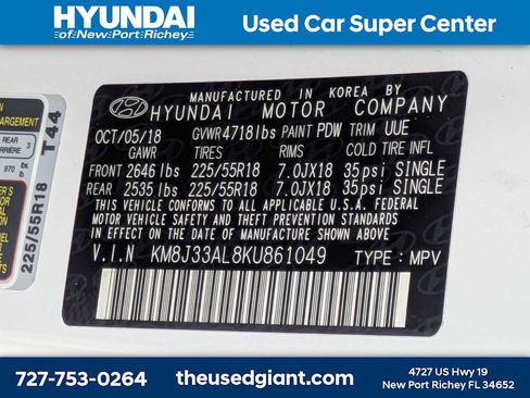 Used 2019 Hyundai Tucson Limited FWD image 36
