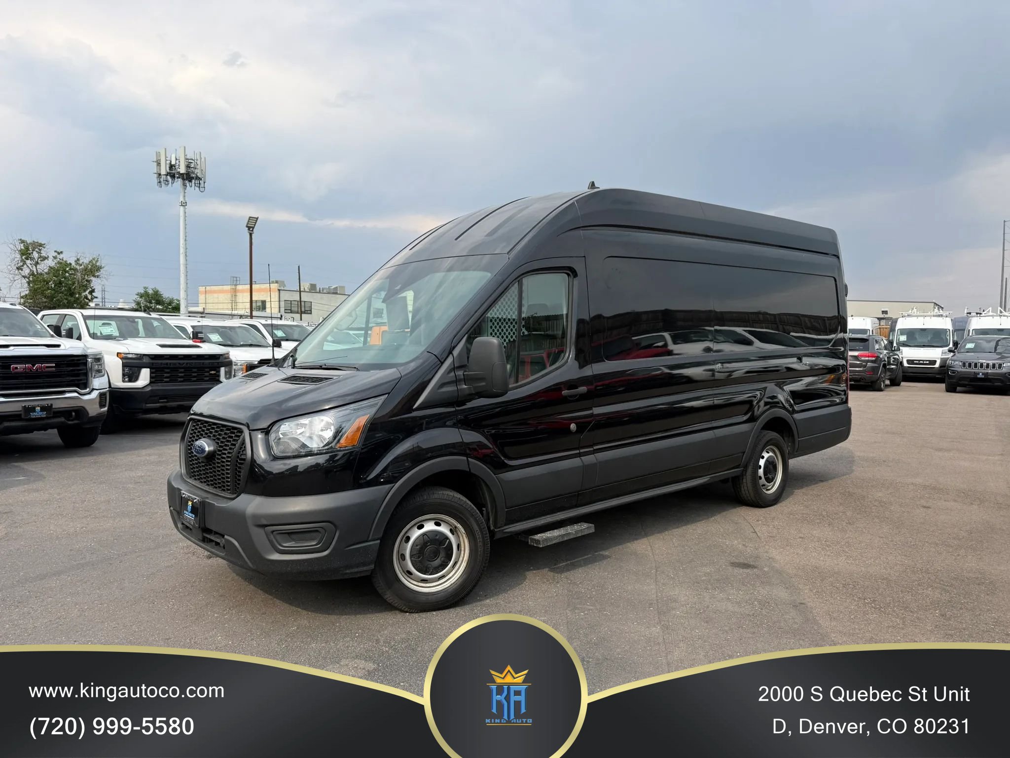 Used 2022 Ford Transit 250 148 High Roof Extended w/ Load Area Protection Package RWD image 1