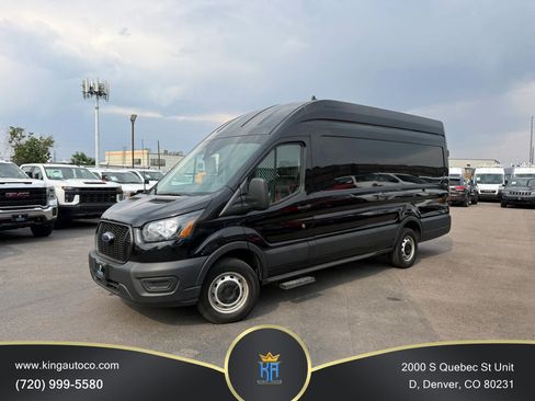 Used 2022 Ford Transit 250 148 High Roof Extended w/ Load Area Protection Package RWD image 1