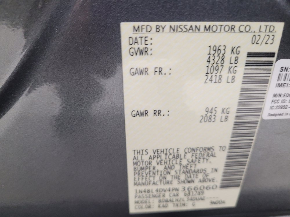 Used 2023 Nissan Altima 2.5 SV w/ SV Premium Package FWD image 33