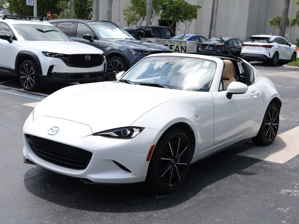 Certified 2025 MAZDA MX-5 Miata RF Grand Touring w/ Weather Package RWD image 1
