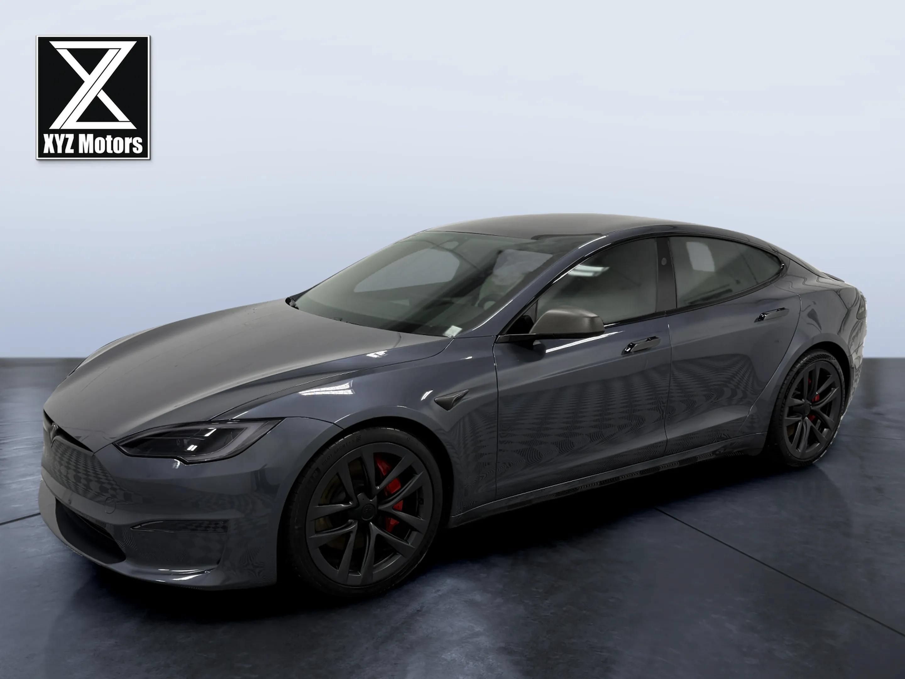 Used 2023 Tesla Model S Plaid AWD/4WD image 1