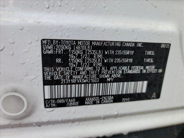 Used 2025 Toyota RAV4 Limited FWD image 26