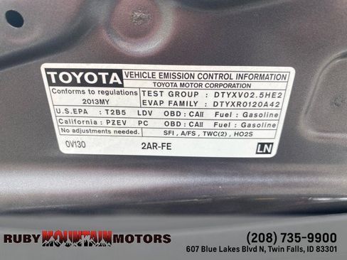 Used 2013 Toyota Camry SE w/ Preferred Accessory Pkg FWD image 11