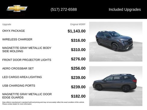 Used 2025 Subaru Ascent Bronze Edition w/ Onyx Package AWD/4WD image 15