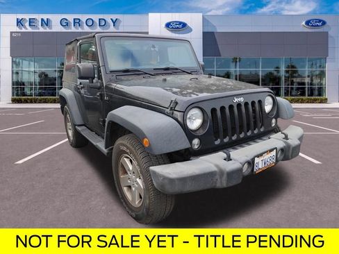 Used 2017 Jeep Wrangler Sport w/ Quick Order Package 24S AWD/4WD image 1