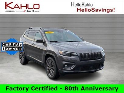 Certified 2021 Jeep Cherokee Latitude Lux 80th Anniv w/ Quick Order Package 26U 80TH