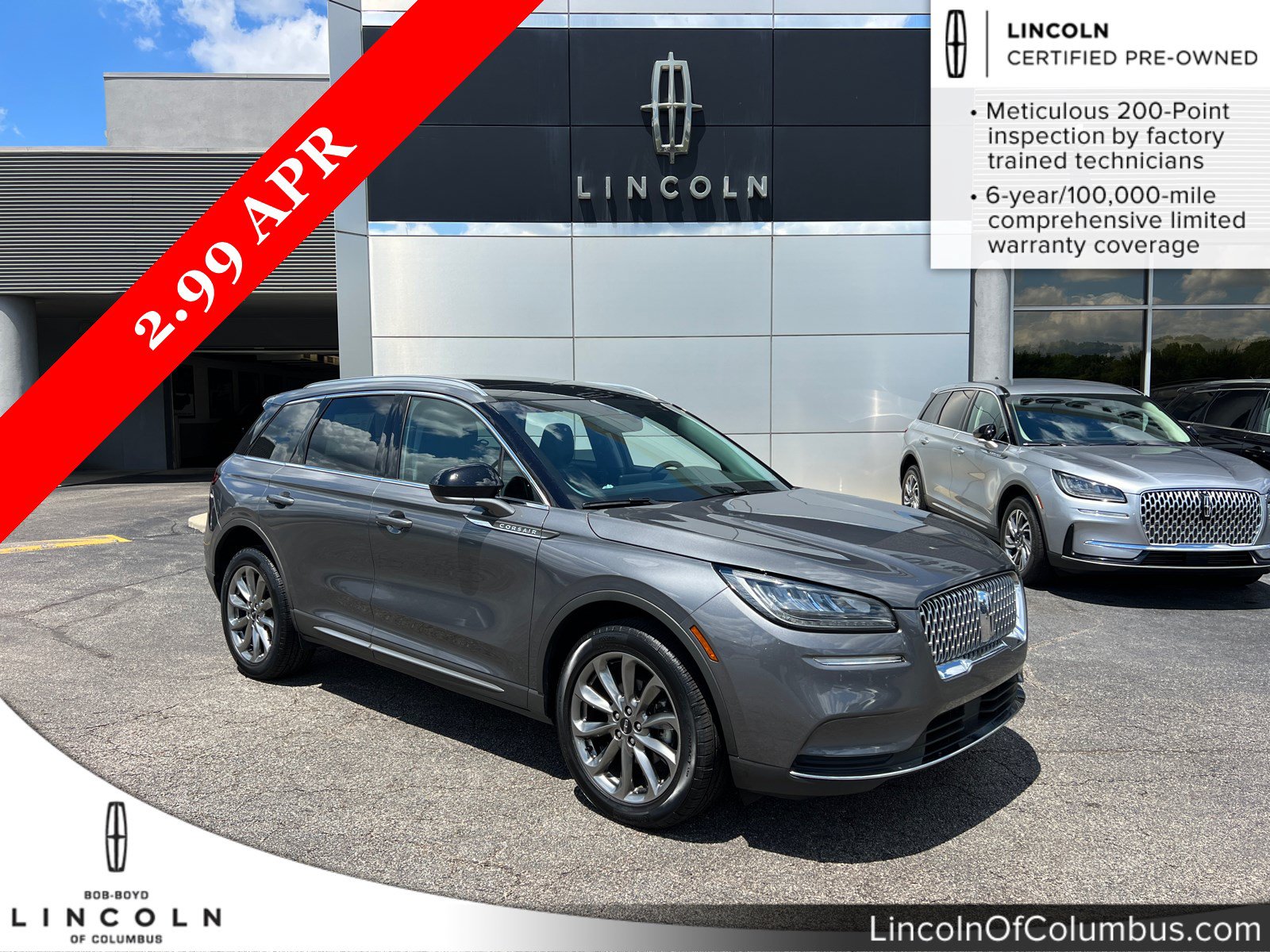 Certified 2022 Lincoln Corsair AWD w/ Premium Package image 1