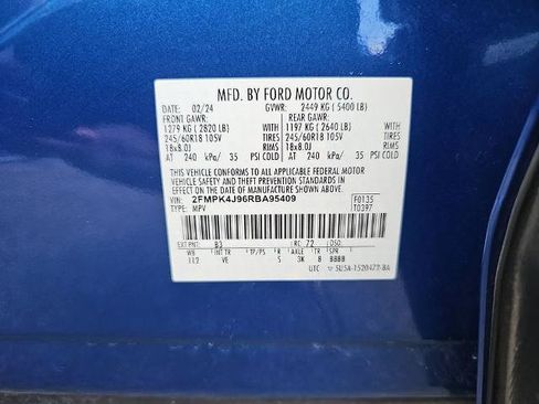Certified 2024 Ford Edge SEL AWD/4WD image 34