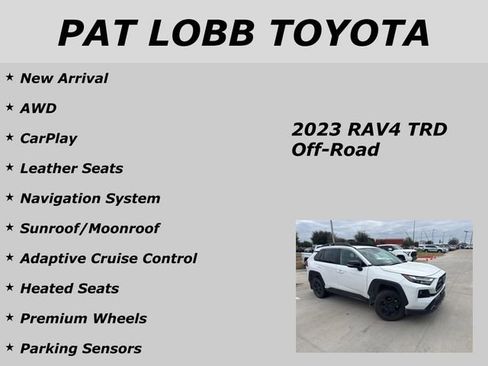 Certified 2023 Toyota RAV4 TRD Off-Road w/ TRD Off-Road Weather Package image 17