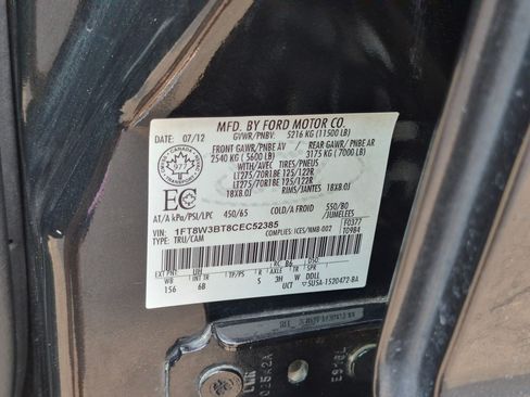 Used 2012 Ford F350 Lariat w/ FX4 4X4 Off-Road Pkg image 34