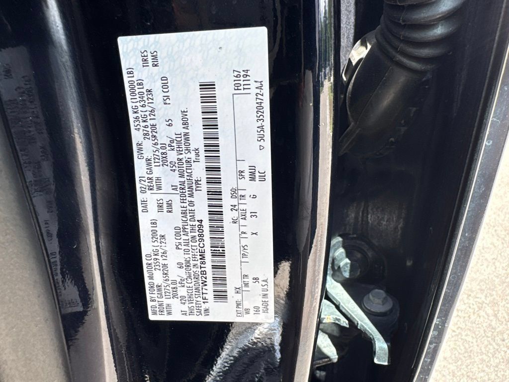 Used 2021 Ford F250 Lariat w/ Lariat Value Package AWD/4WD image 14