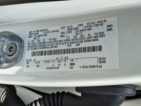 Certified 2022 Lincoln Corsair AWD w/ Equipment Group 101A image 31