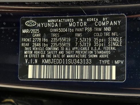 Used 2025 Hyundai Tucson Limited image 30