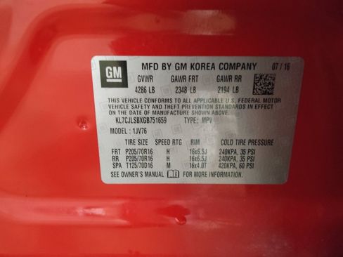 Used 2016 Chevrolet Trax LT FWD image 33