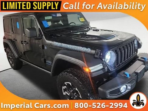 Used 2024 Jeep Wrangler Unlimited Rubicon 4xe w/ Safety Group AWD/4WD image 1