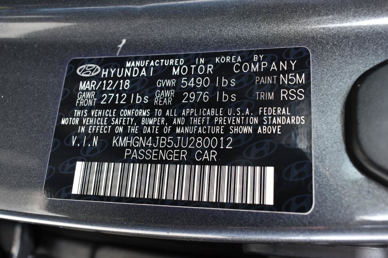 Used 2018 Genesis G80 3.3T Sport RWD image 49