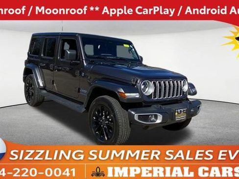 Used 2025 Jeep Wrangler Unlimited Sahara AWD/4WD image 1