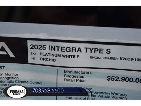 New 2025 Acura Integra Type S image 35