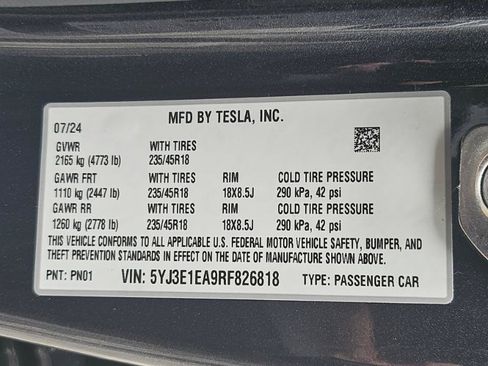 Used 2024 Tesla Model 3 Long Range RWD image 36