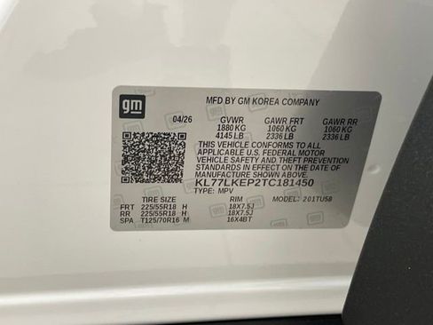 New 2026 Chevrolet Trax ACTIV w/ Driver Confidence Package FWD image 23