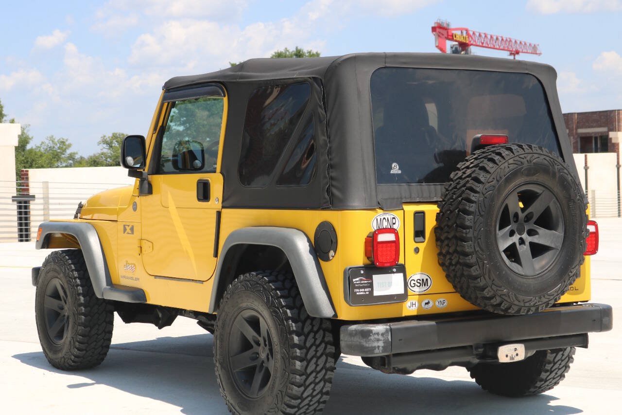 Used 2004 Jeep Wrangler X w/ Convenience Group AWD/4WD image 58