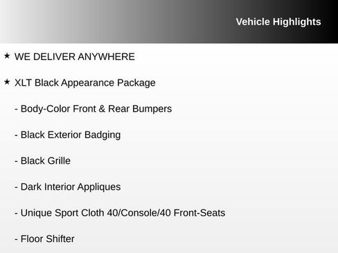 Used 2025 Ford F150 XLT w/ Equipment Group 302A MID image 8